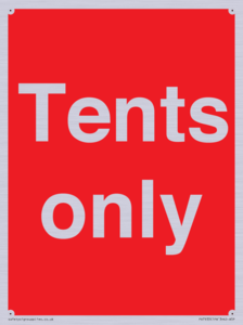 Tents only